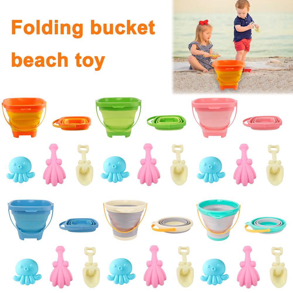 Folding Bucket Summer Beach To - Kinetic Sand Mold ulasan dan harga