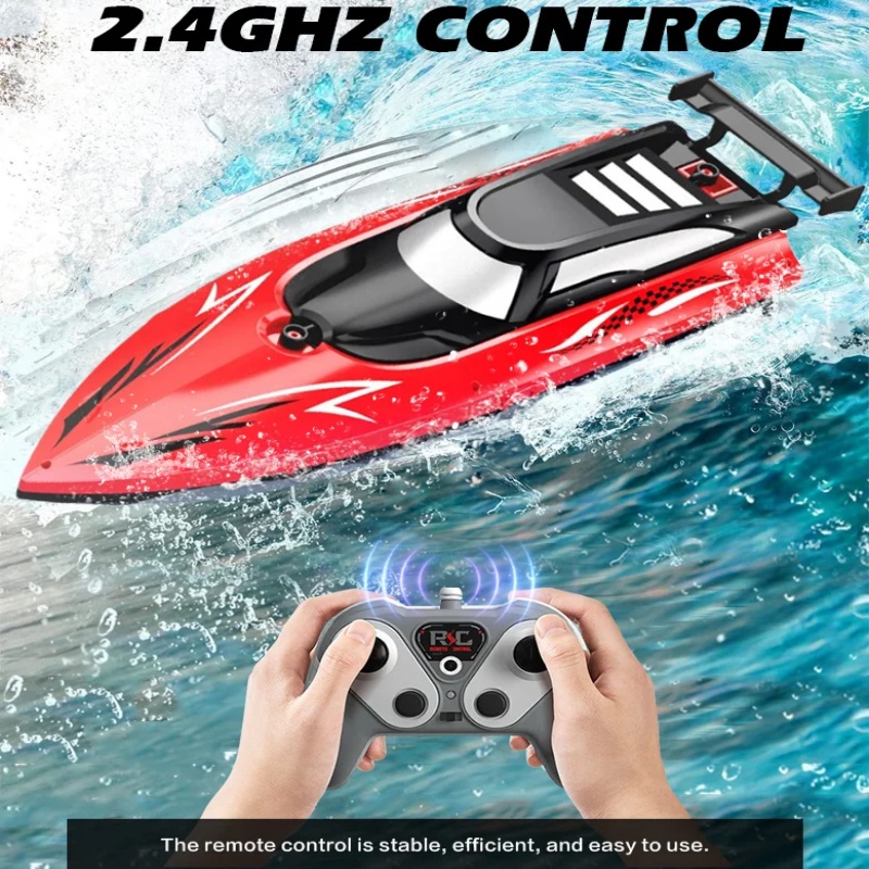 2.4G RC Boat High Speed Remote - Kids Toys Company ulasan dan harga