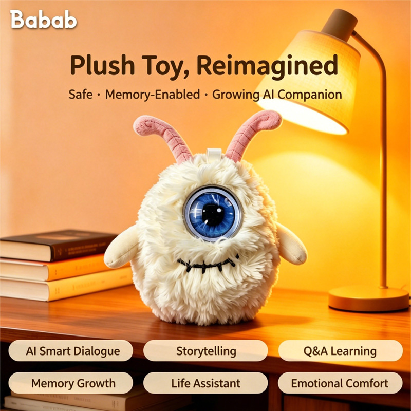 One-eyed Monster AI Plush Toy  - Kids Toys Company ulasan dan harga