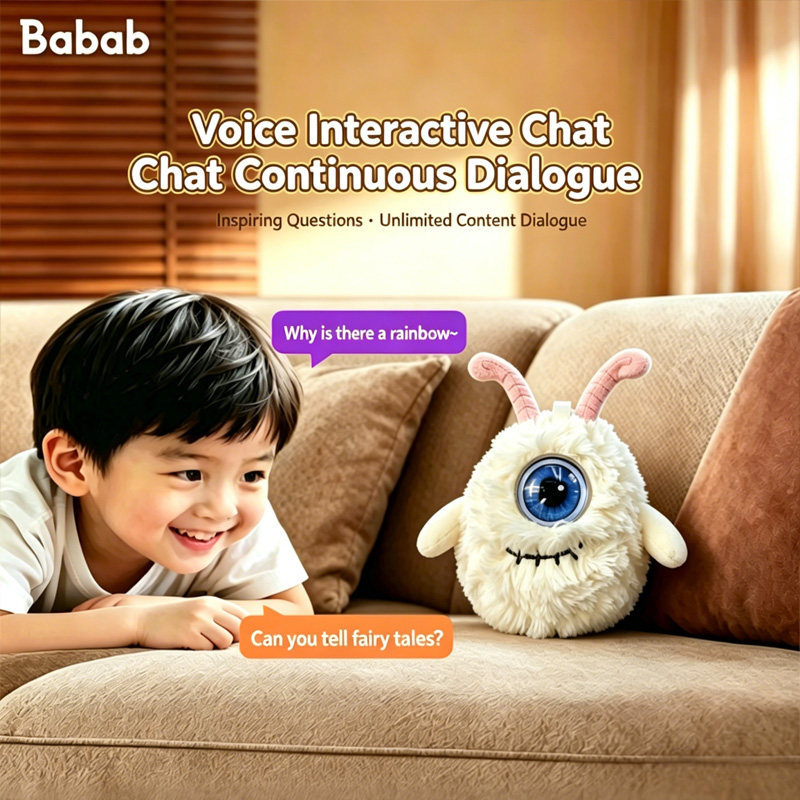 One-eyed Monster AI Plush Toy  - Kids Toys Company ulasan dan harga