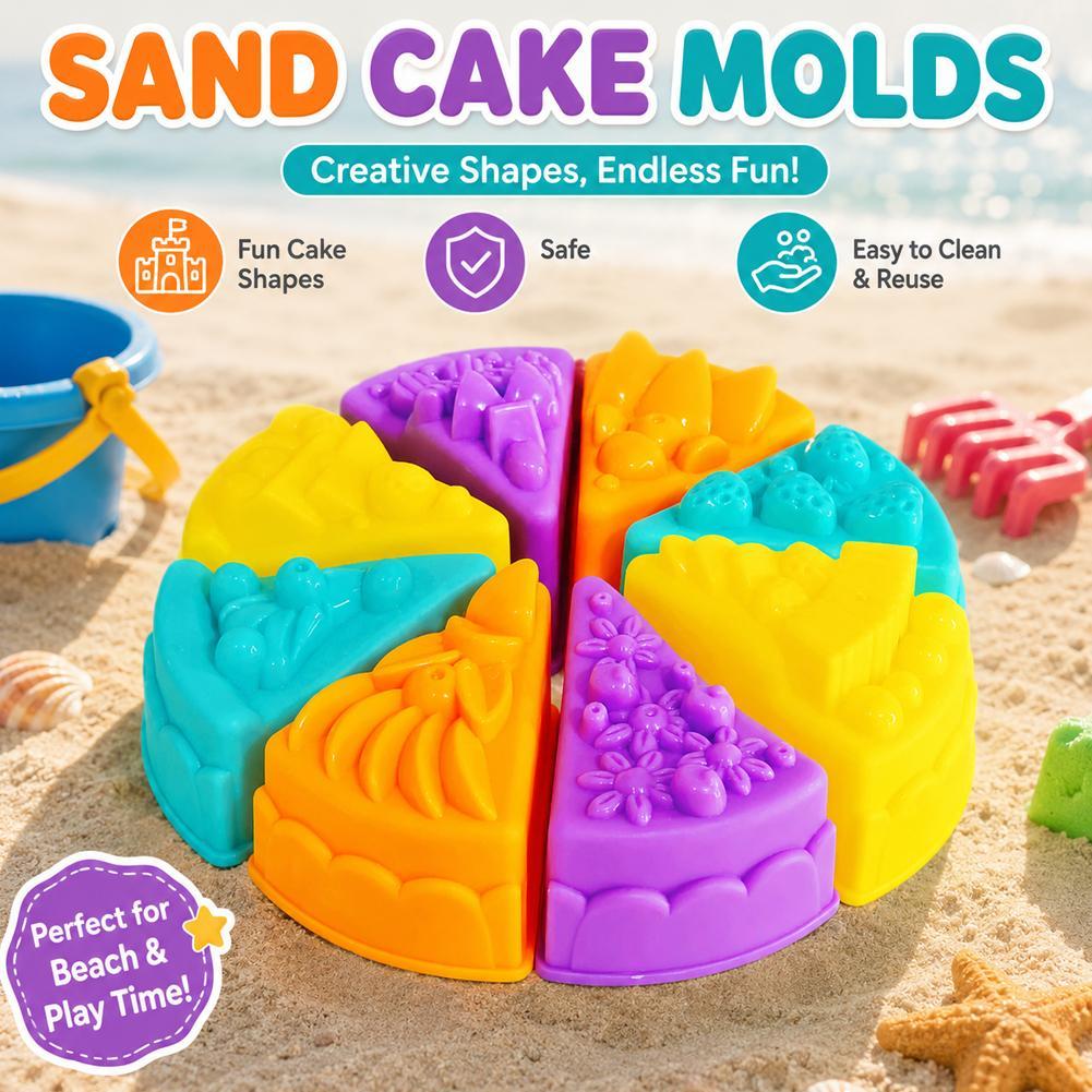 Cake‑Shape Sand‑Mold‑Set Porta - Kinetic Sand Mold ulasan dan harga