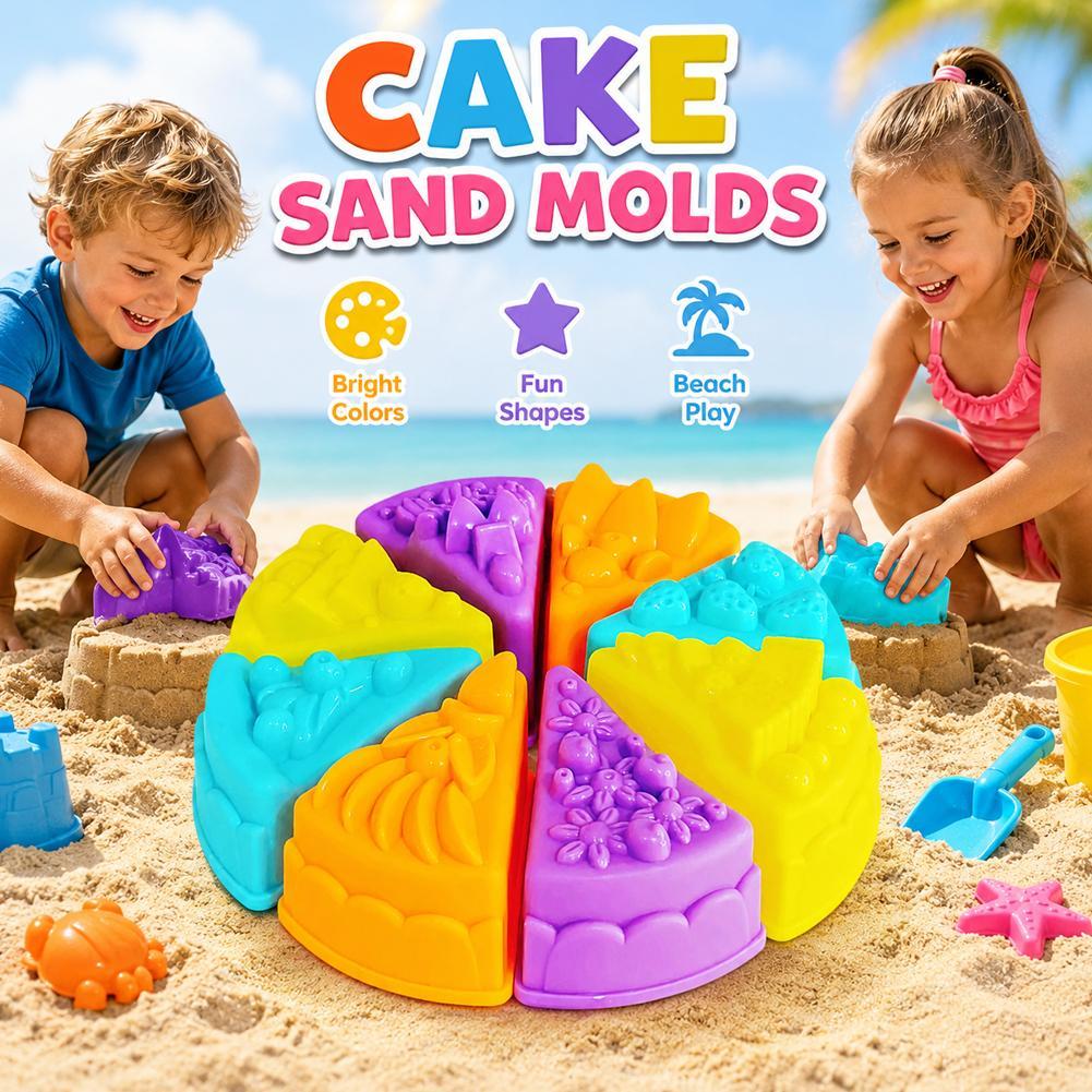 Cake‑Shape Sand‑Mold‑Set Porta - Kinetic Sand Mold ulasan dan harga