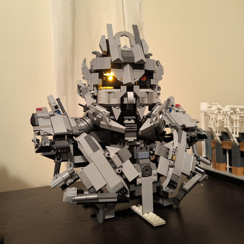 NEW 887Pcs MOC Megatron Movie  - Kids Toys Exhibition ulasan dan harga