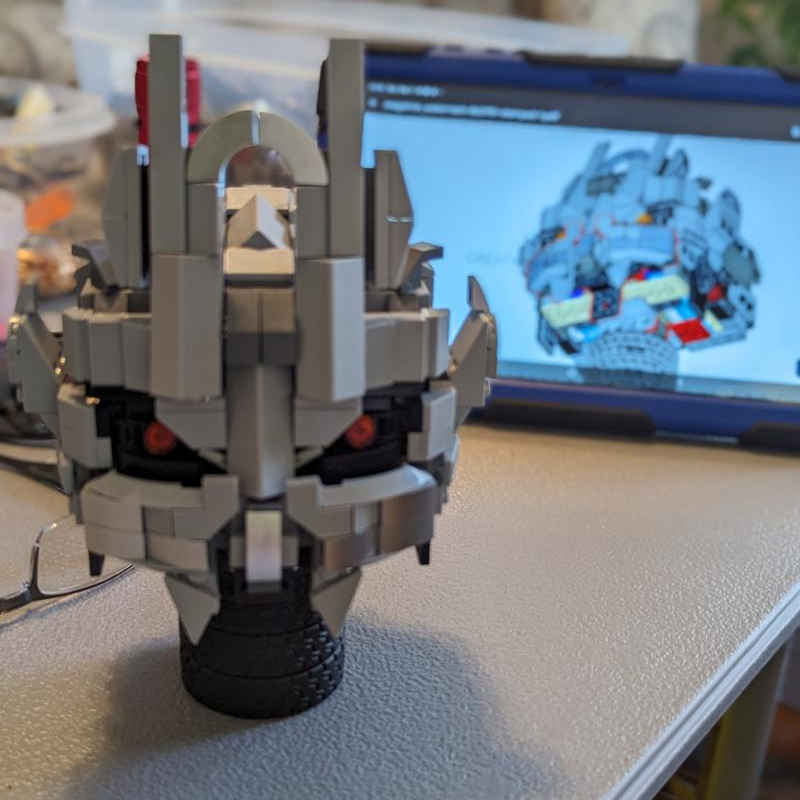 NEW 887Pcs MOC Megatron Movie  - Kids Toys Exhibition ulasan dan harga