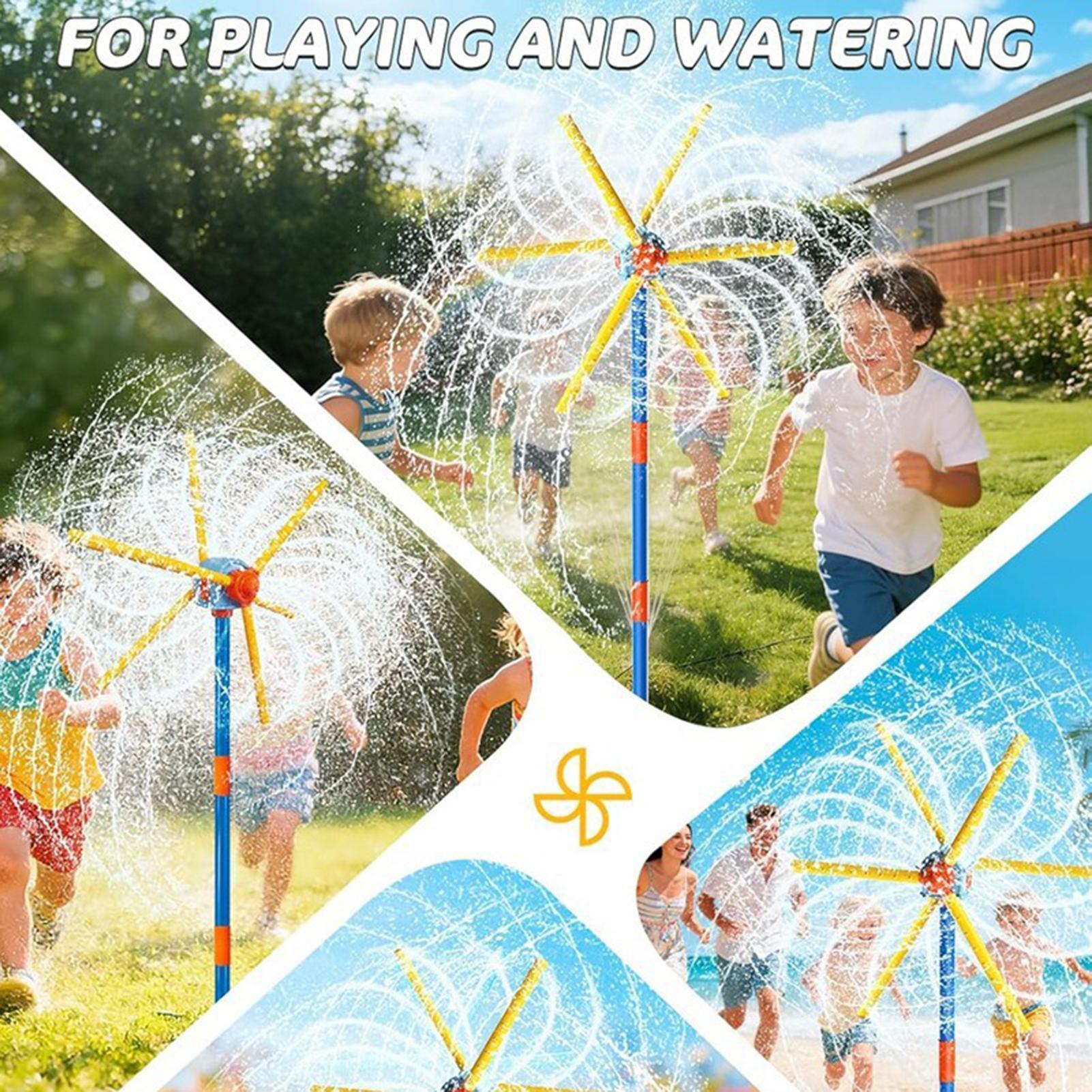 Kids Sprinkler Windmill Fun Sp - Kids Yard Toys ulasan dan harga