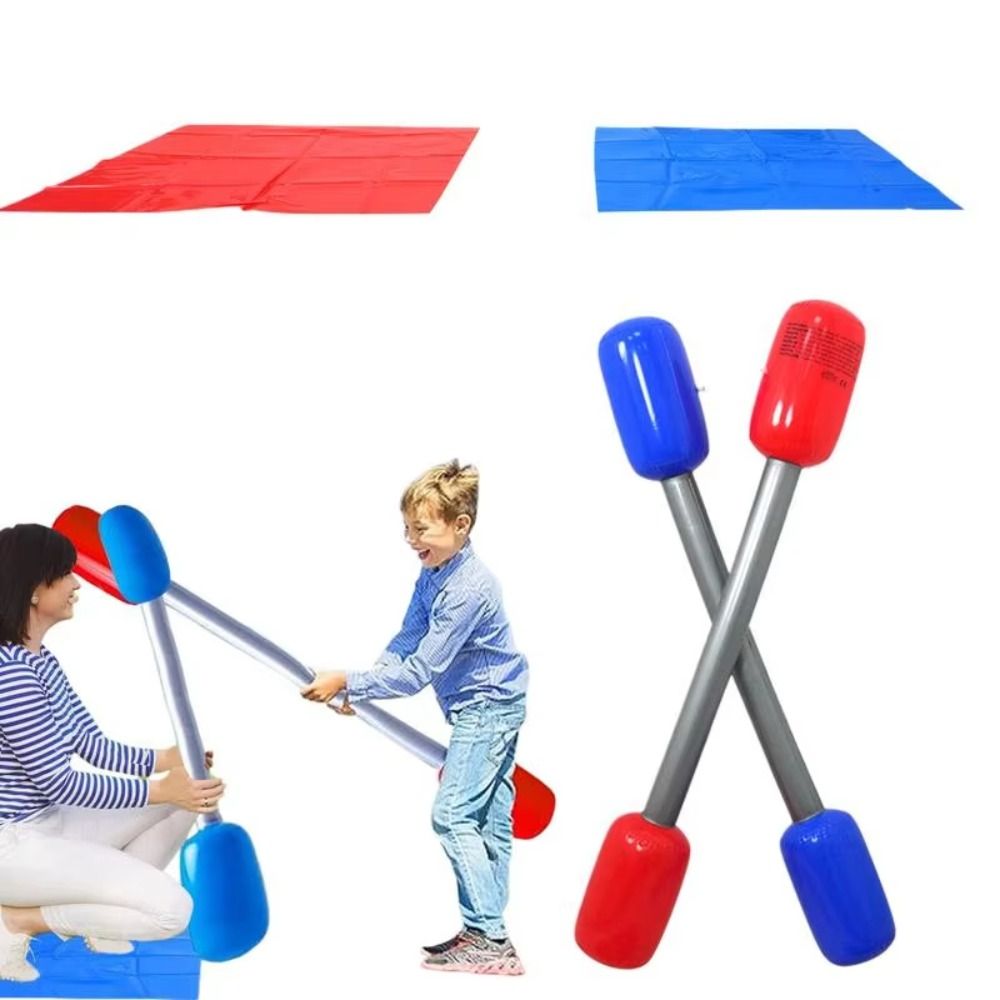 Outdoor Toys Red Blue Inflatab - Kids Yard Toys ulasan dan harga