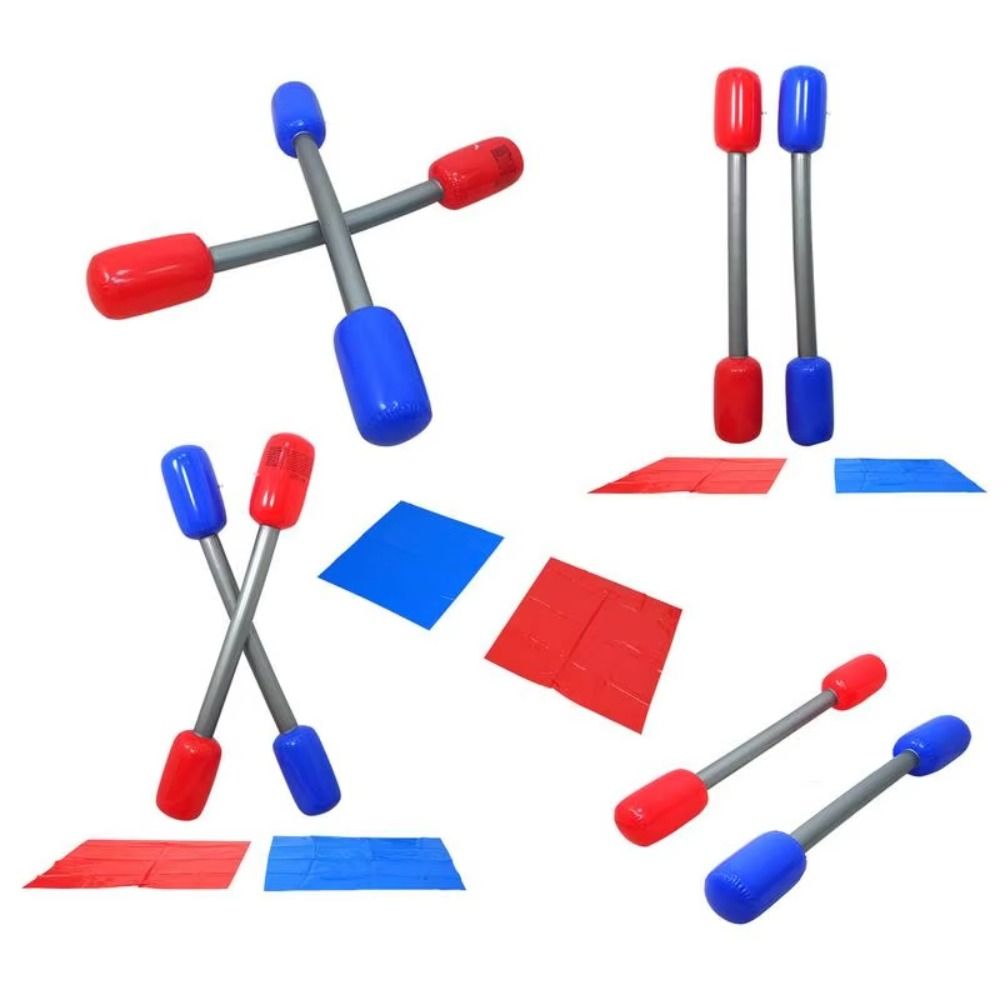 Outdoor Toys Red Blue Inflatab - Kids Yard Toys ulasan dan harga