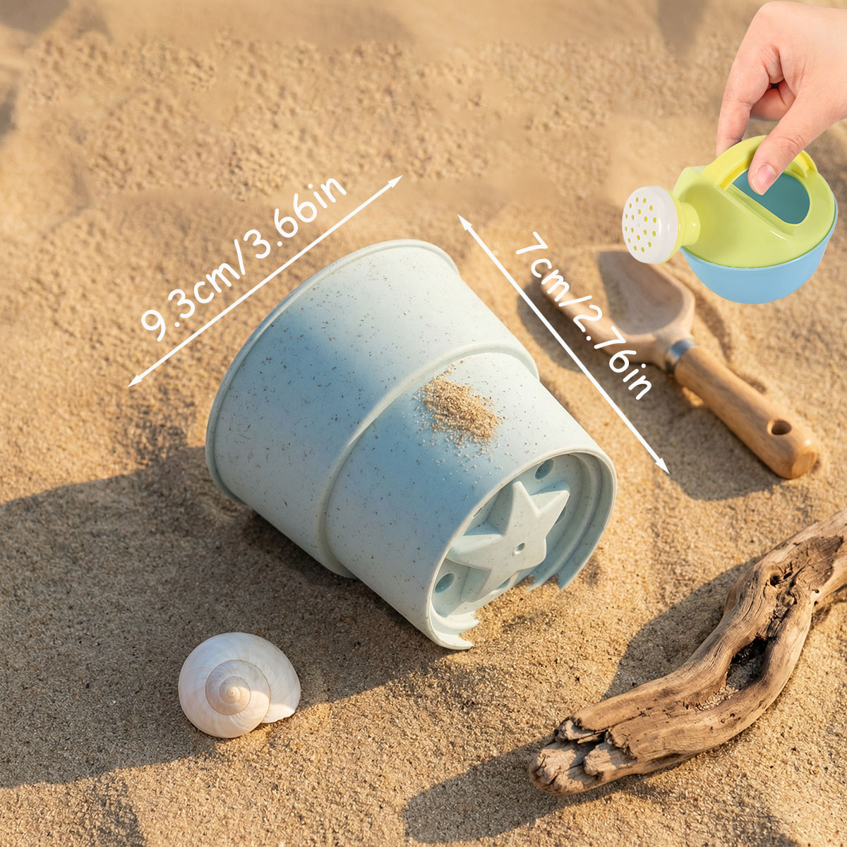 Small Creative Beach Mold Set  - Kinetic Sand Mold ulasan dan harga