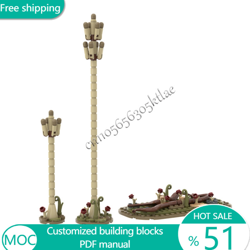 150 PCS Trees Prototaxites log - Kids Toys Blocks ulasan dan harga