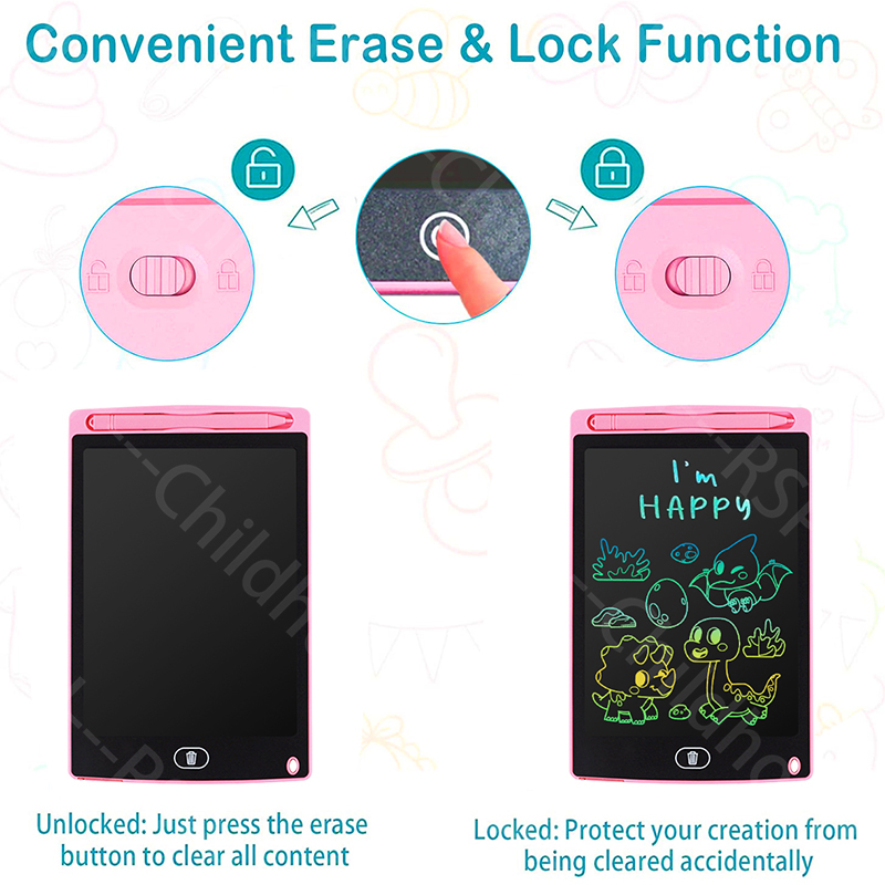 LCD Writing Tablet for Kids, 8 - Kids Toys Drawing ulasan dan harga