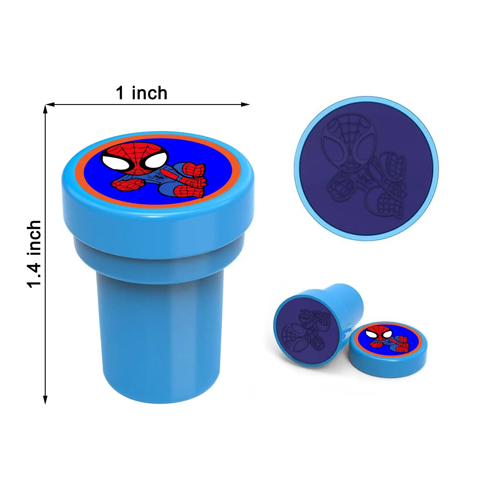 Superhero Mini Cartoon Stamps  - Kids Toys Drawing ulasan dan harga