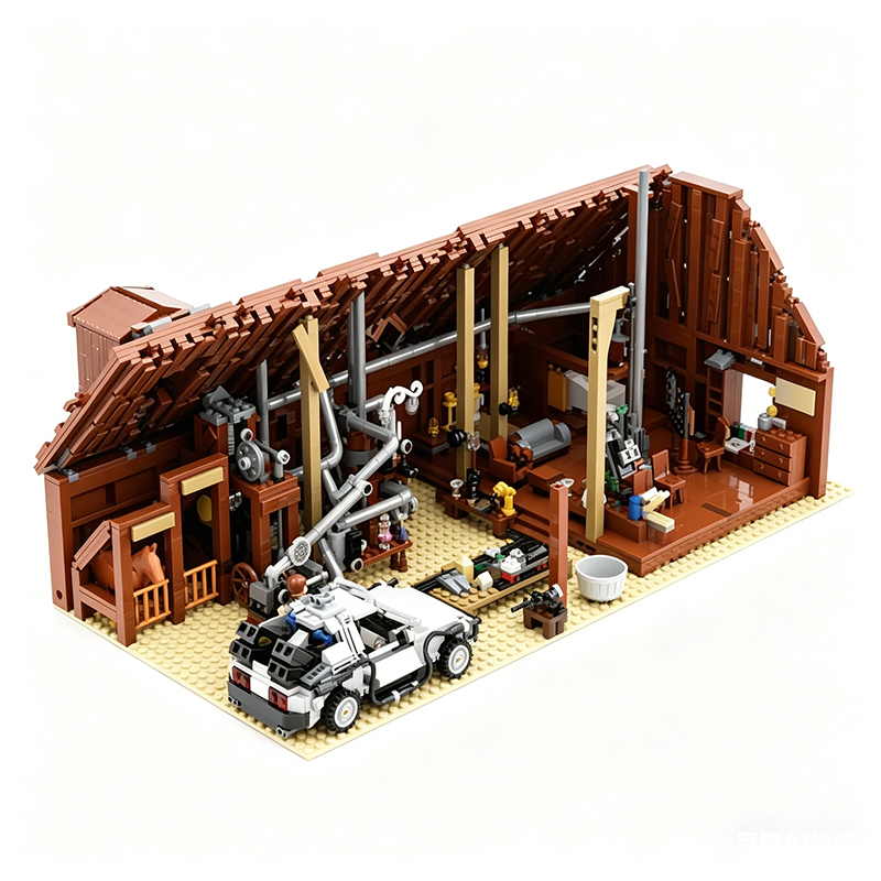 3362PCS Back To The Future Doc - Kids Toys Blocks ulasan dan harga