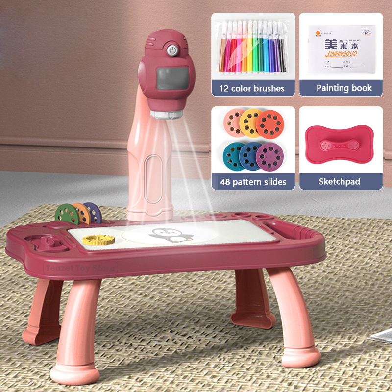 Smart Projector Kids Painting  - Kids Toys Drawing ulasan dan harga