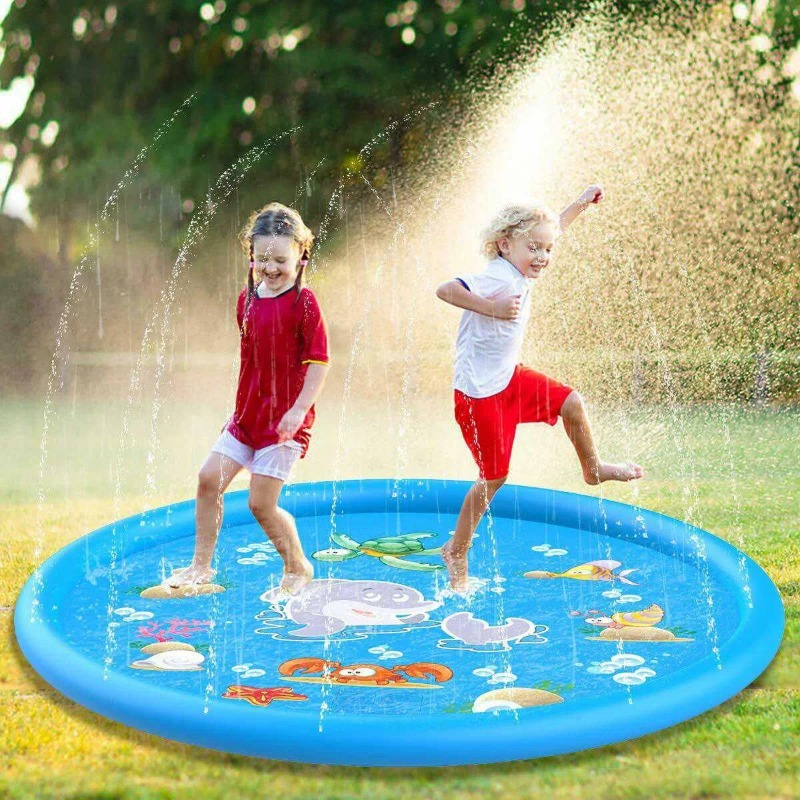 Water Splash Pools Kids Outdoo - Kids Yard Toys ulasan dan harga