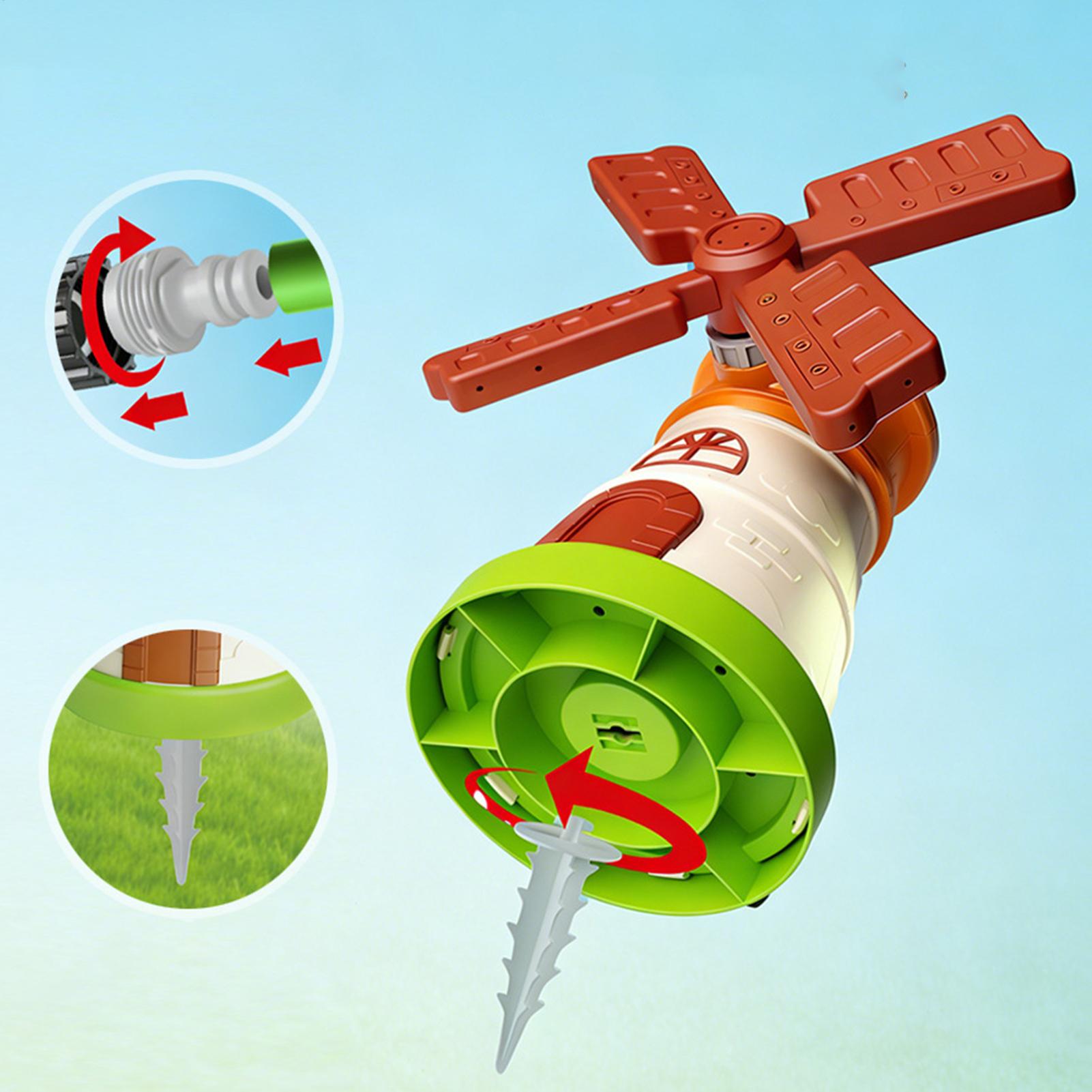 Kids Windmill Sprinkler Rotati - Kids Yard Toys ulasan dan harga