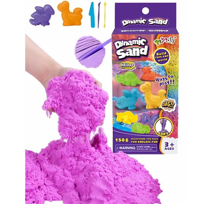 1/2boxs Play Sand Set 150g Of  - Kinetic Sand Mold ulasan dan harga