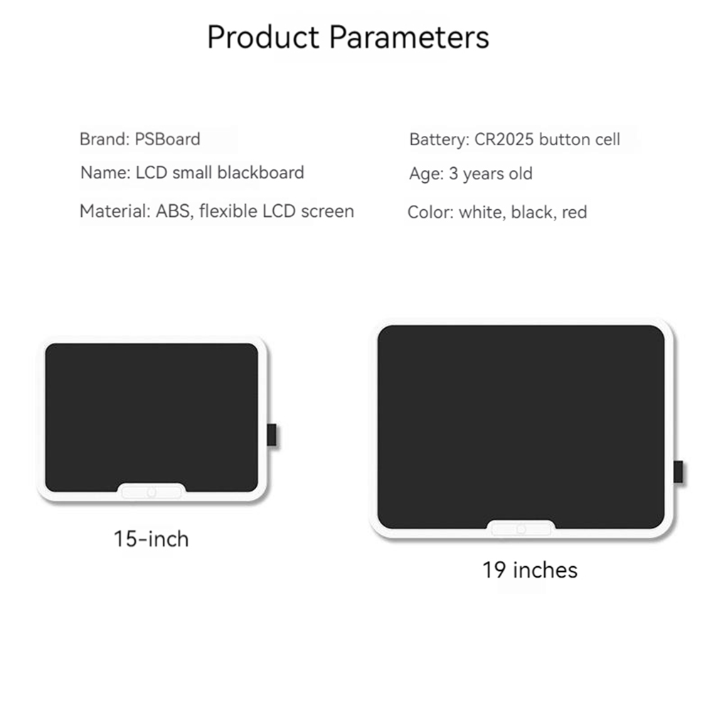 15/19 Inches LCD Writing Table - Kids Toys Drawing ulasan dan harga