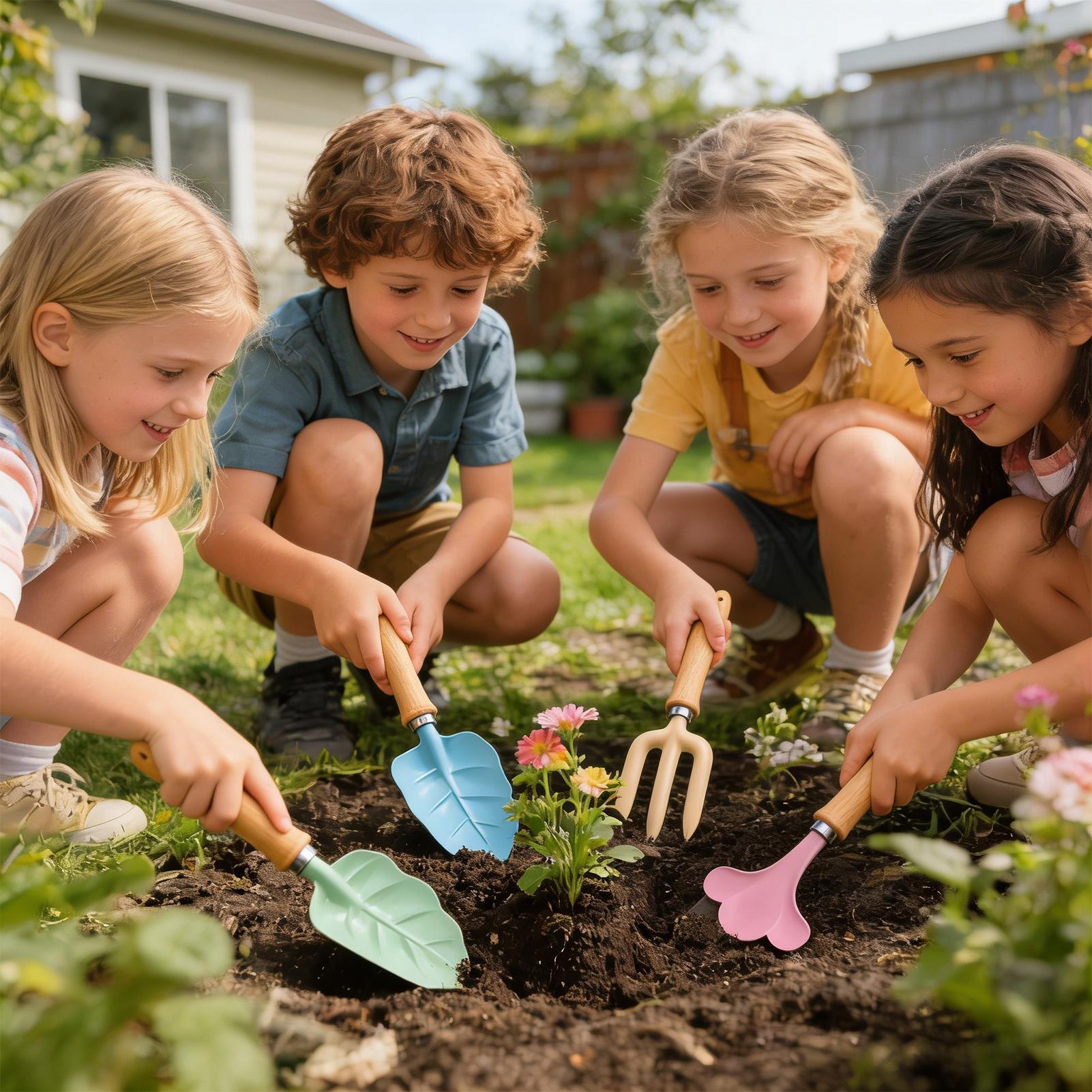 Kids Gardening Set 4 Piece Lea - Kids Yard Toys ulasan dan harga