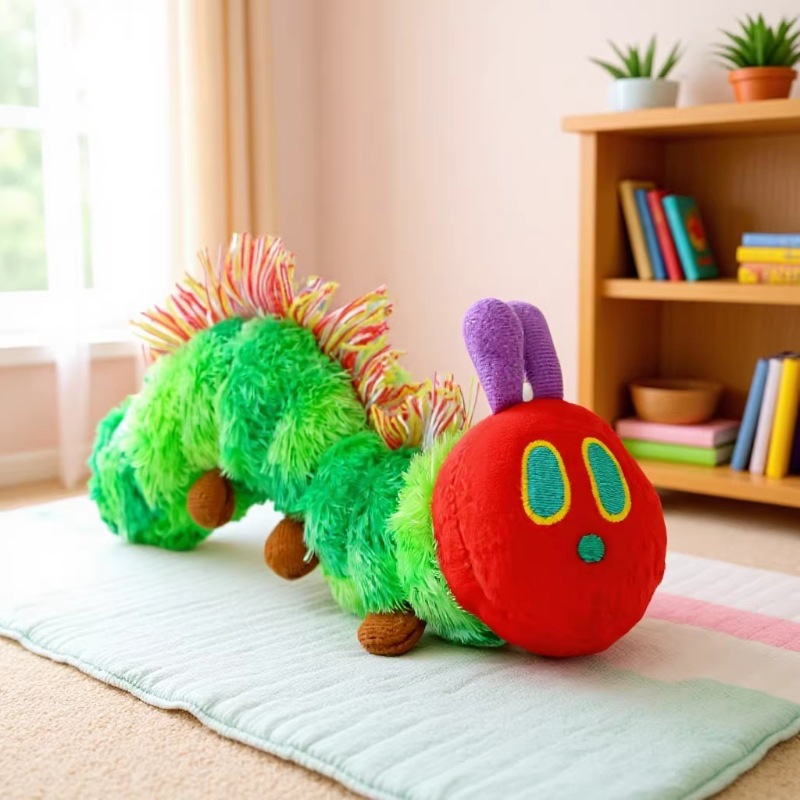 Caterpillar Soft Toy Green Cot - Kids Toys Very ulasan dan harga