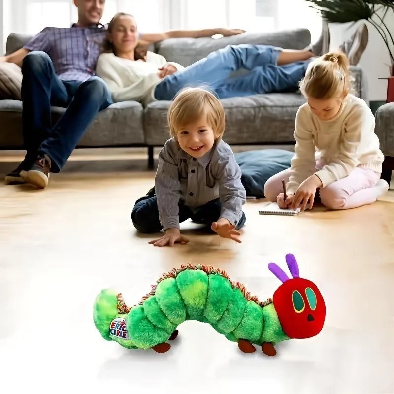 Caterpillar Soft Toy Green Cot - Kids Toys Very ulasan dan harga