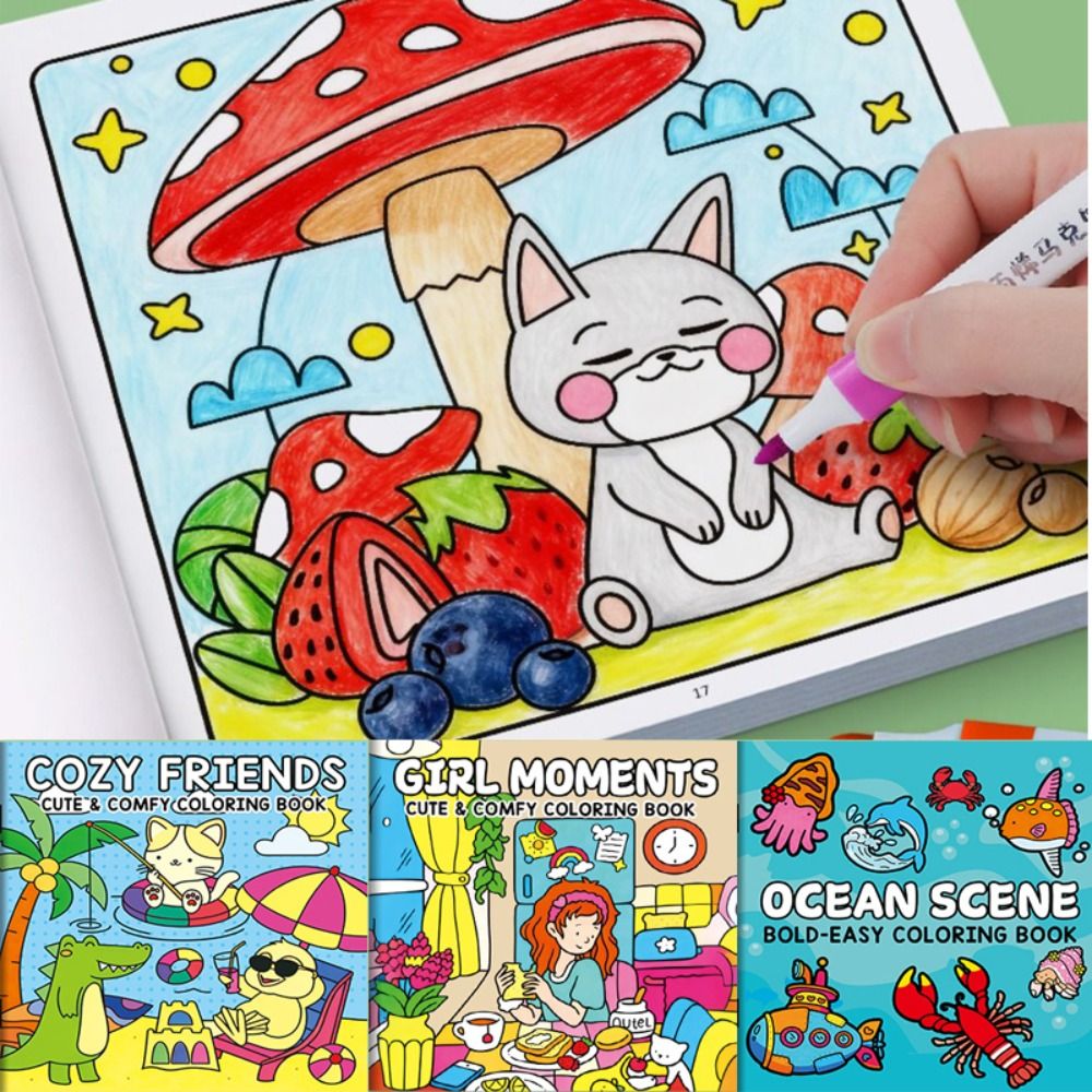 Creative DIY Coloring Book Edu - Kids Toys Drawing ulasan dan harga