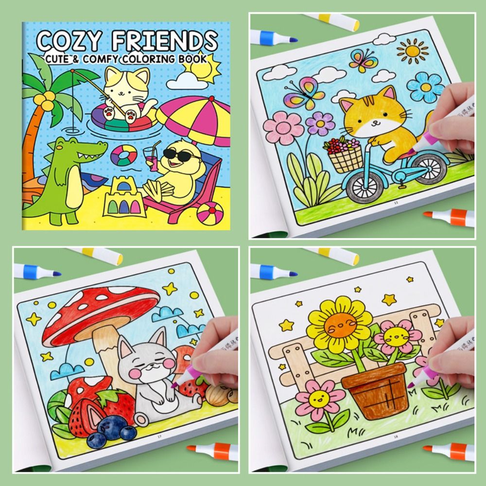 Creative DIY Coloring Book Edu - Kids Toys Drawing ulasan dan harga