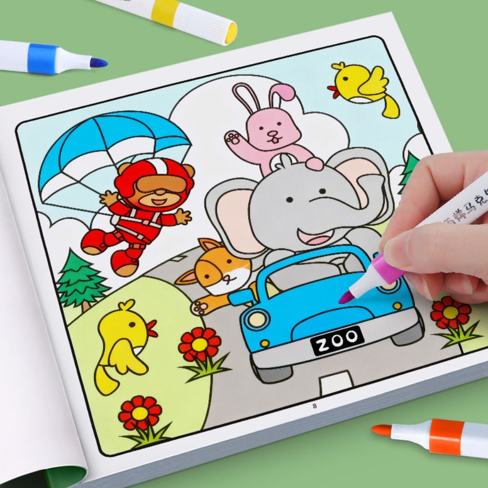 Creative DIY Coloring Book Edu - Kids Toys Drawing ulasan dan harga