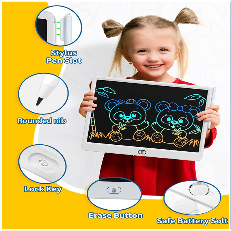 13/16 Inch LCD Drawing Tablet  - Kids Toys Drawing ulasan dan harga