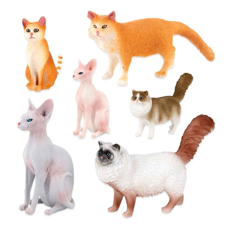 Cat Model Toys Farm Animals Mi - Kids Toys China ulasan dan harga