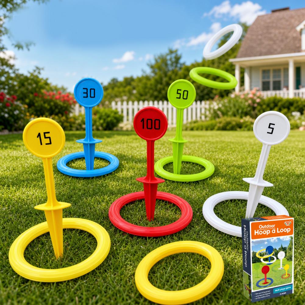 Kids Plastic Game Set Outdoor  - Kids Yard Toys ulasan dan harga