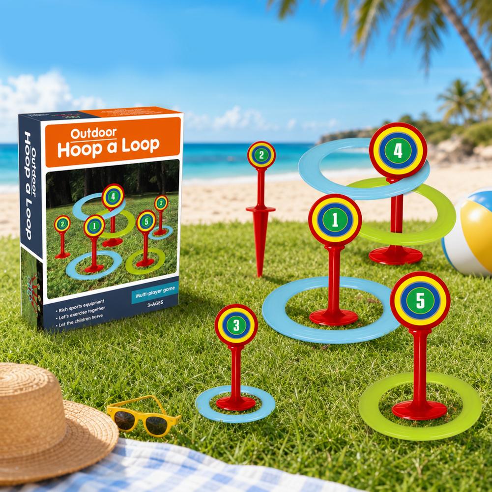 Kids Plastic Game Set Outdoor  - Kids Yard Toys ulasan dan harga