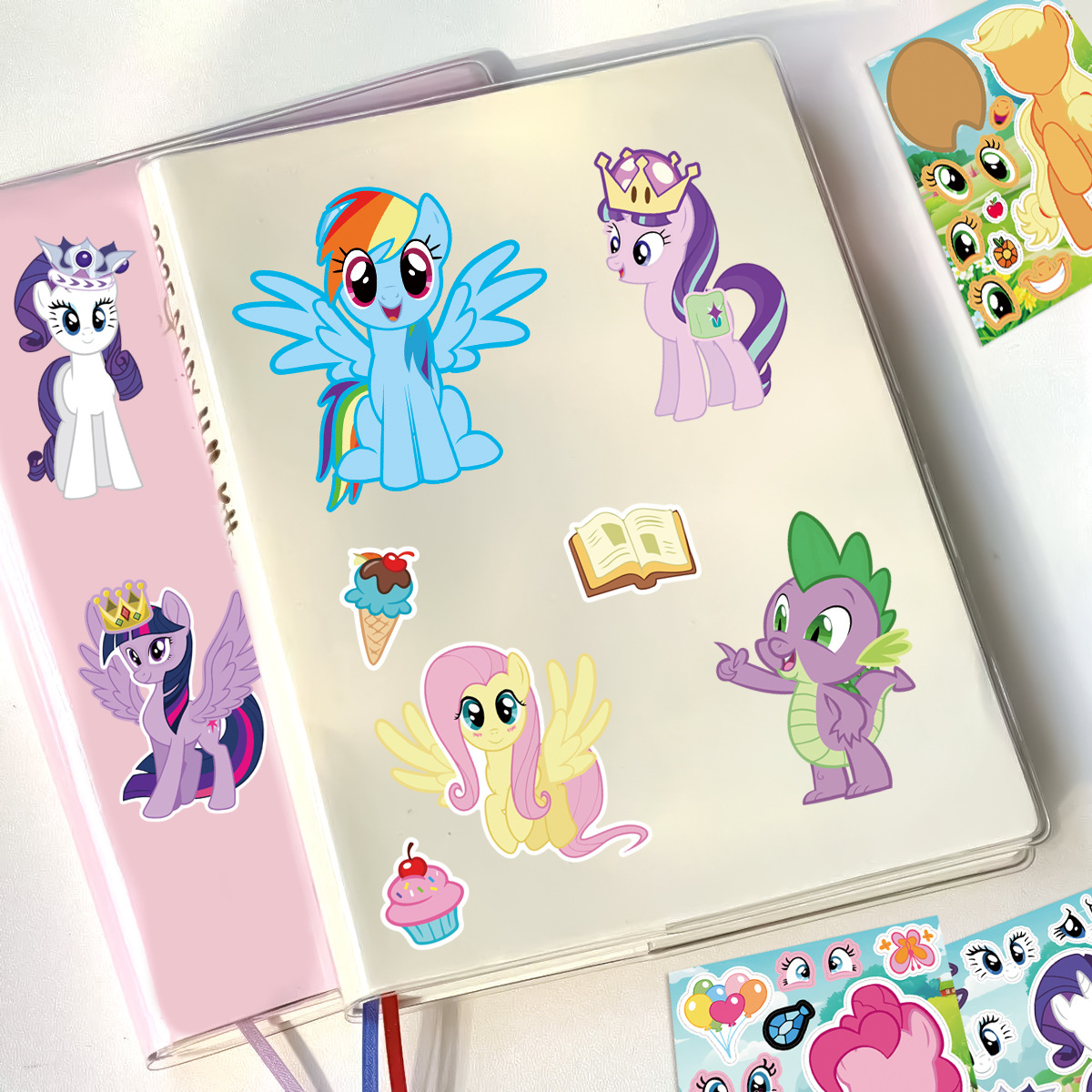 8/16PCS My Little Pony Sticker - Kids Toys Png ulasan dan harga