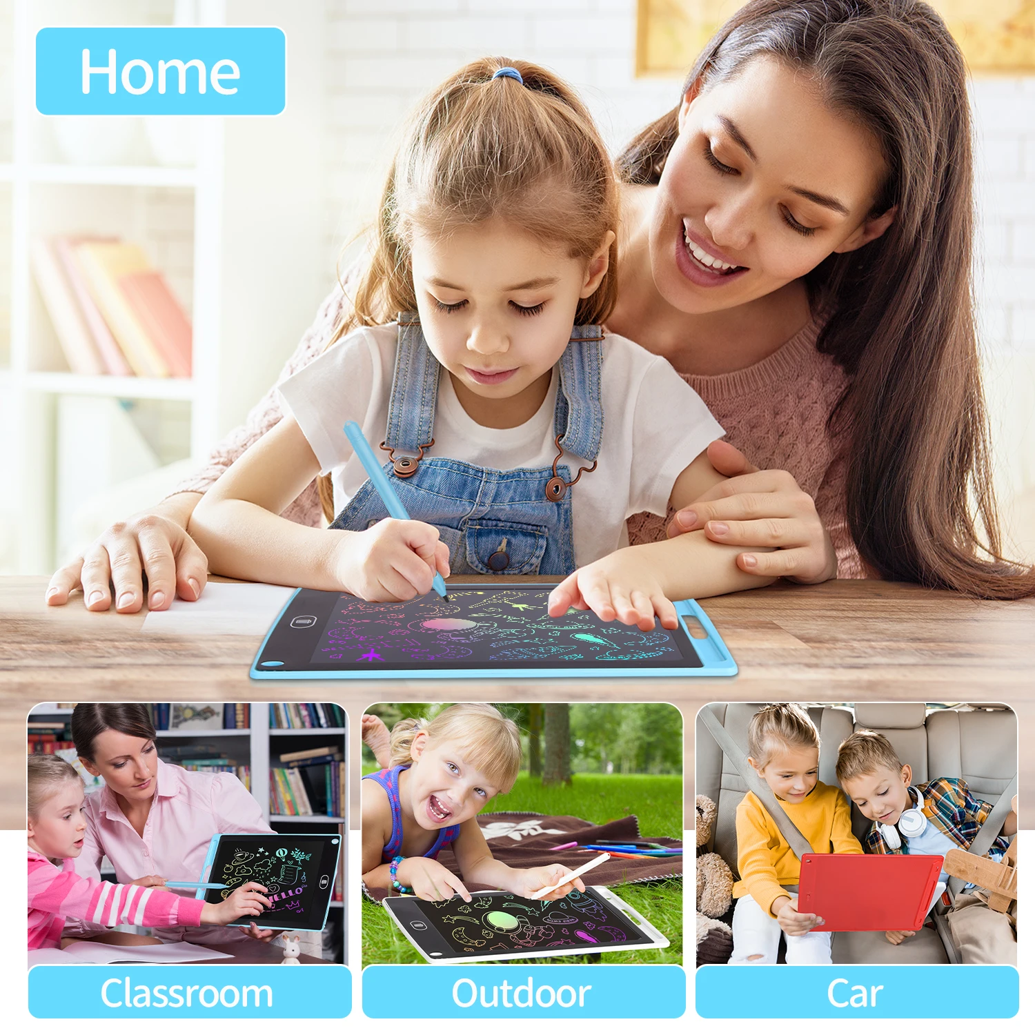 8.5 Inch LCD Writing Tablet Dr - Kids Toys Drawing ulasan dan harga