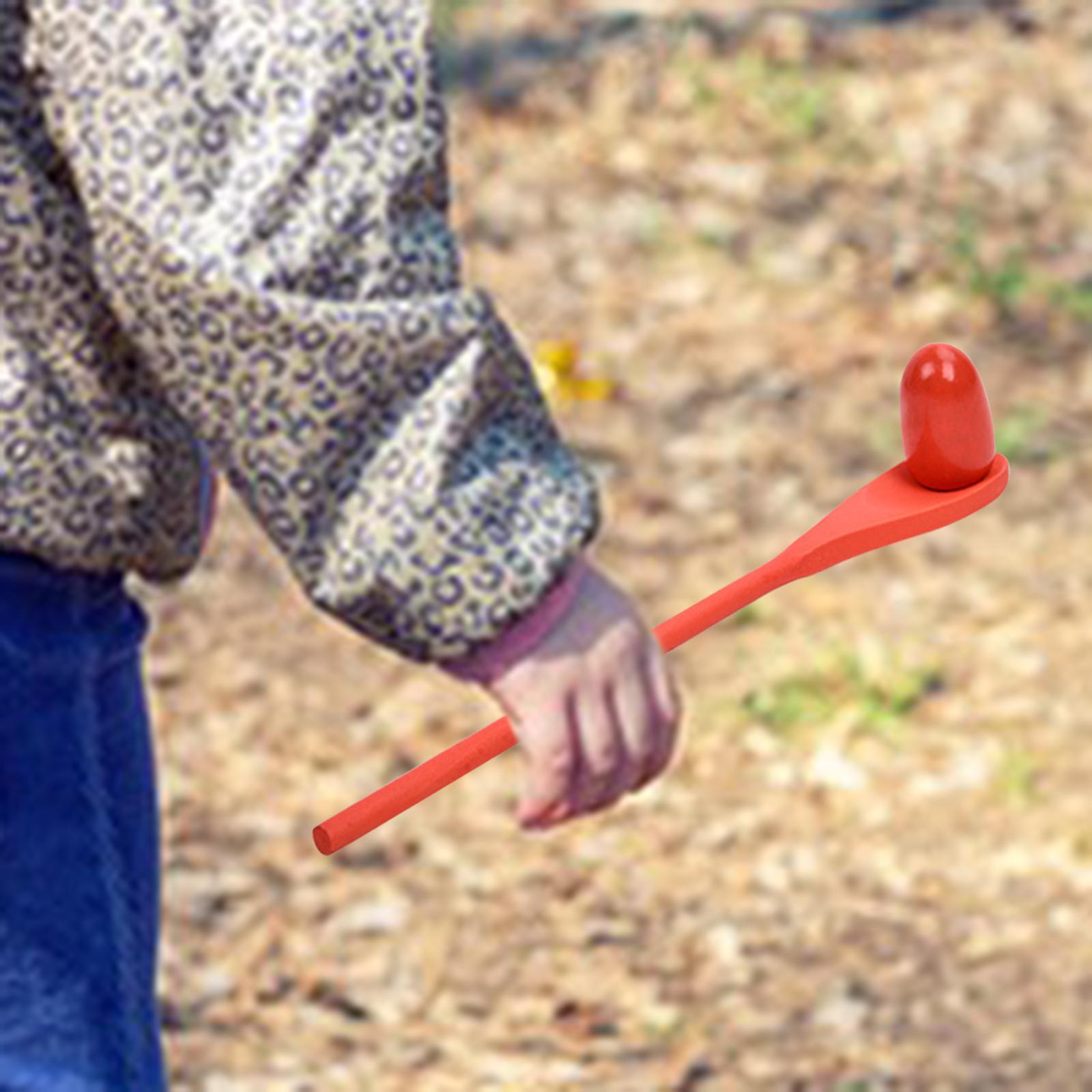 6 Pieces Egg Spoon Race Game H - Kids Yard Toys ulasan dan harga