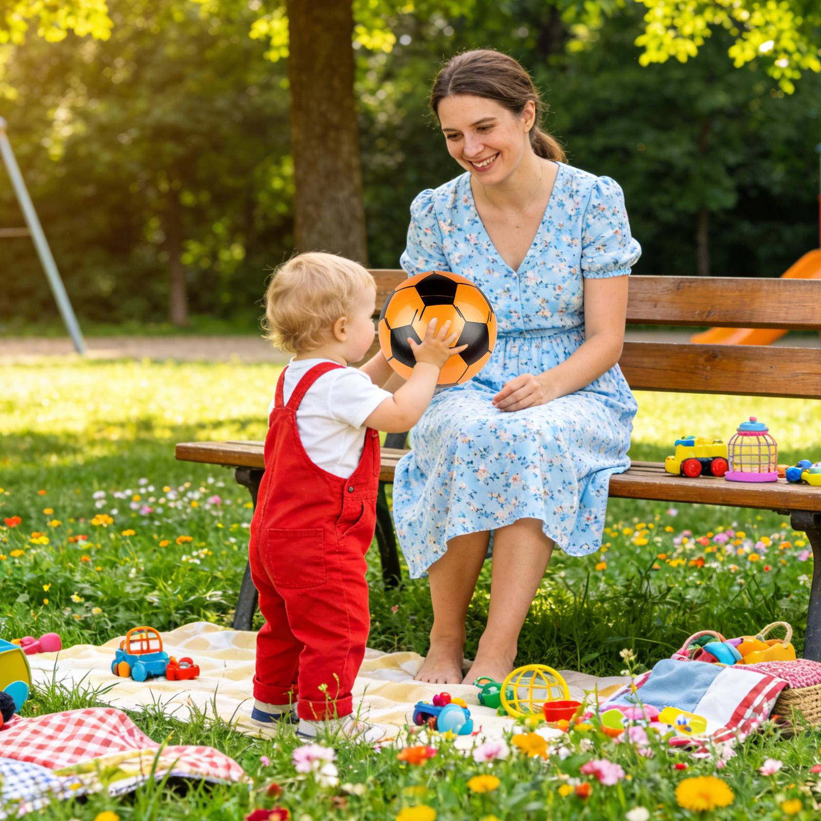 Soccer Ball Inflatable 6 Piece - Kids Yard Toys ulasan dan harga