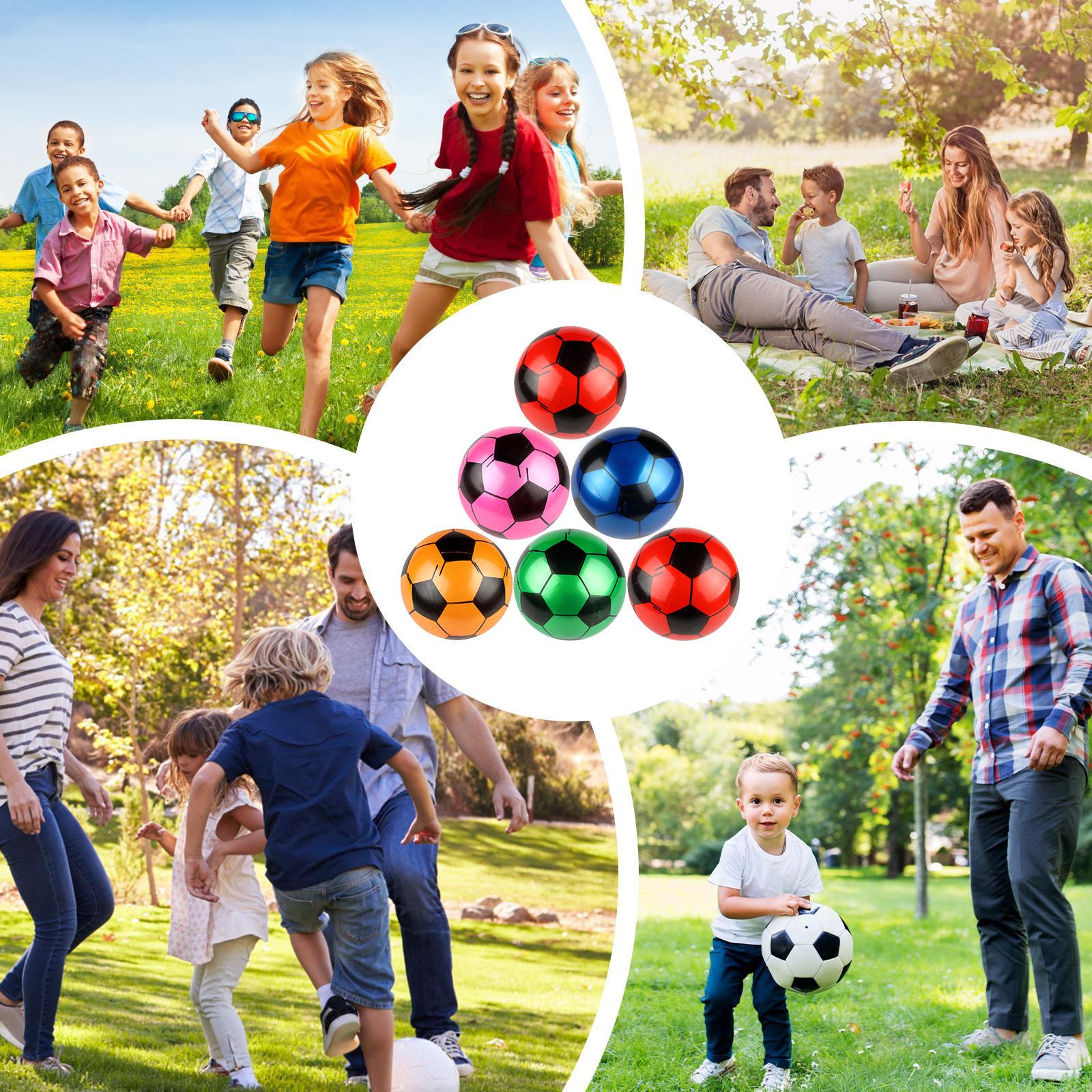Soccer Ball Inflatable 6 Piece - Kids Yard Toys ulasan dan harga